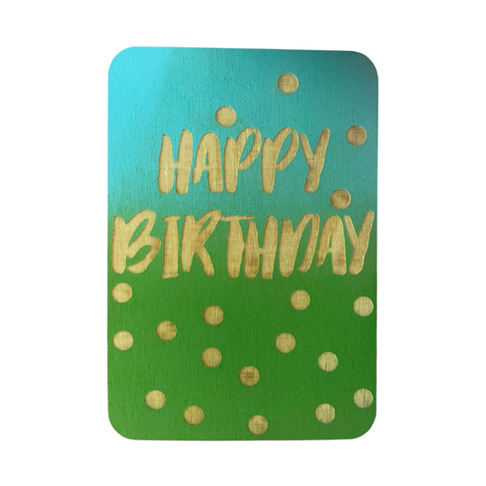 Happy Birthday - Polka Dots
