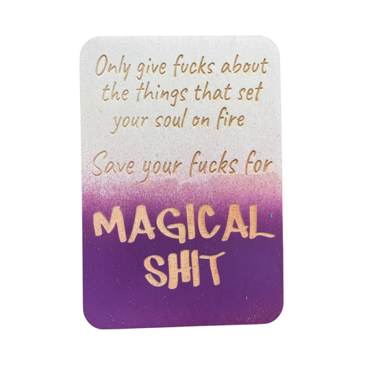 Only Give Fucks About Things That Set Your Soul On Fire